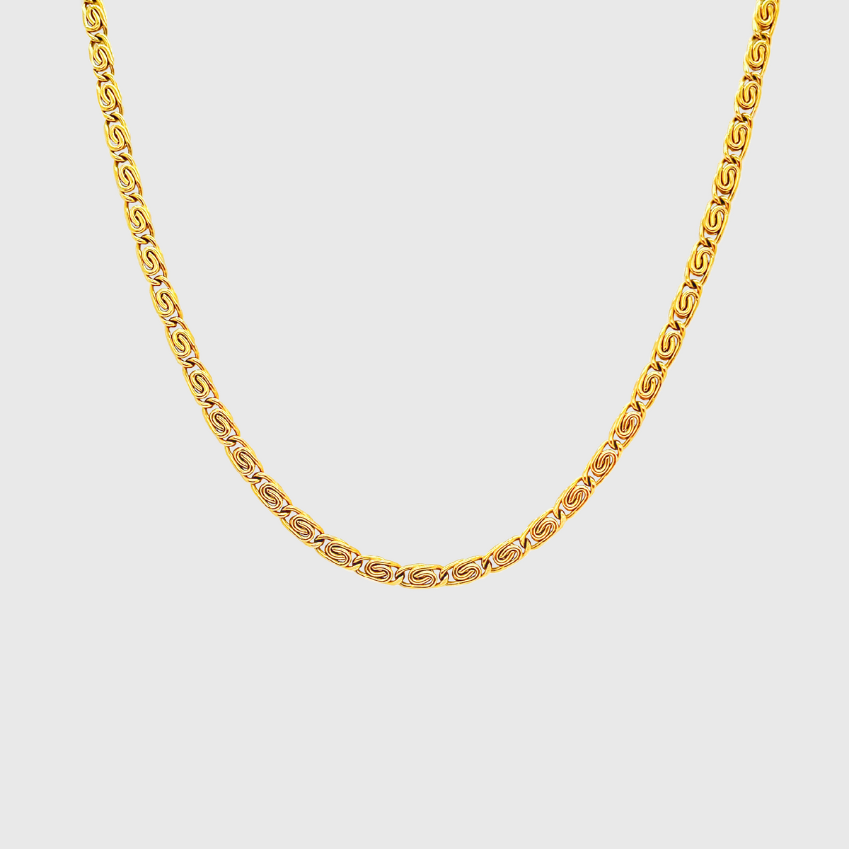 Gold steel chain deals