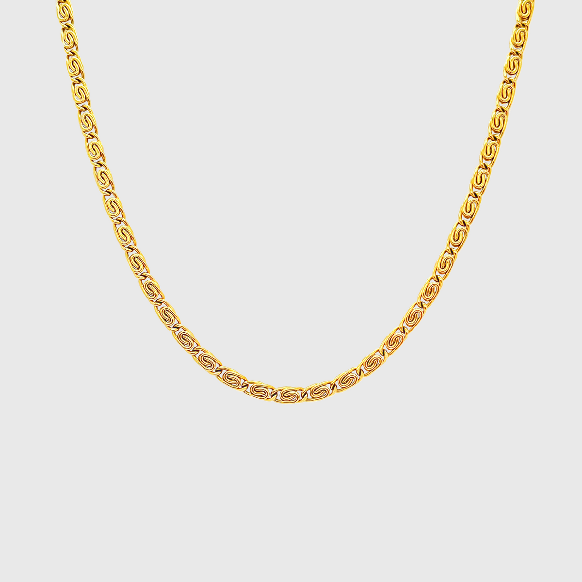 Gold steel store chain