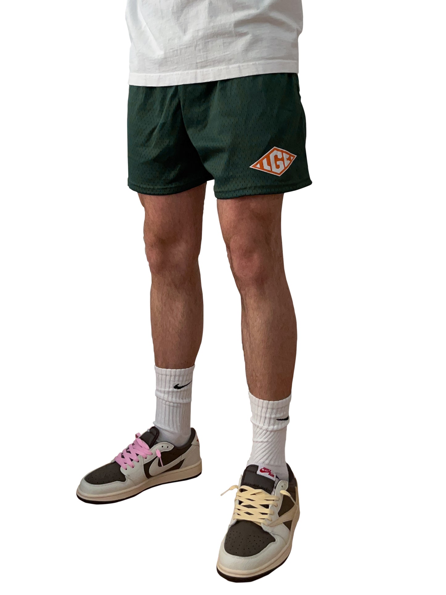 Signature Mesh Shorts (Green)