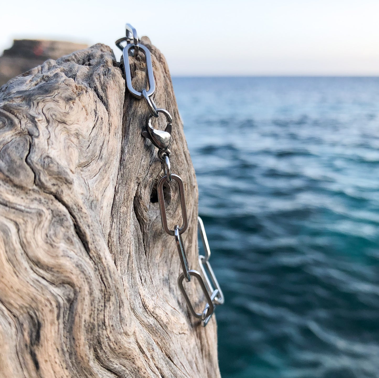 stainless steel silver bracelet
