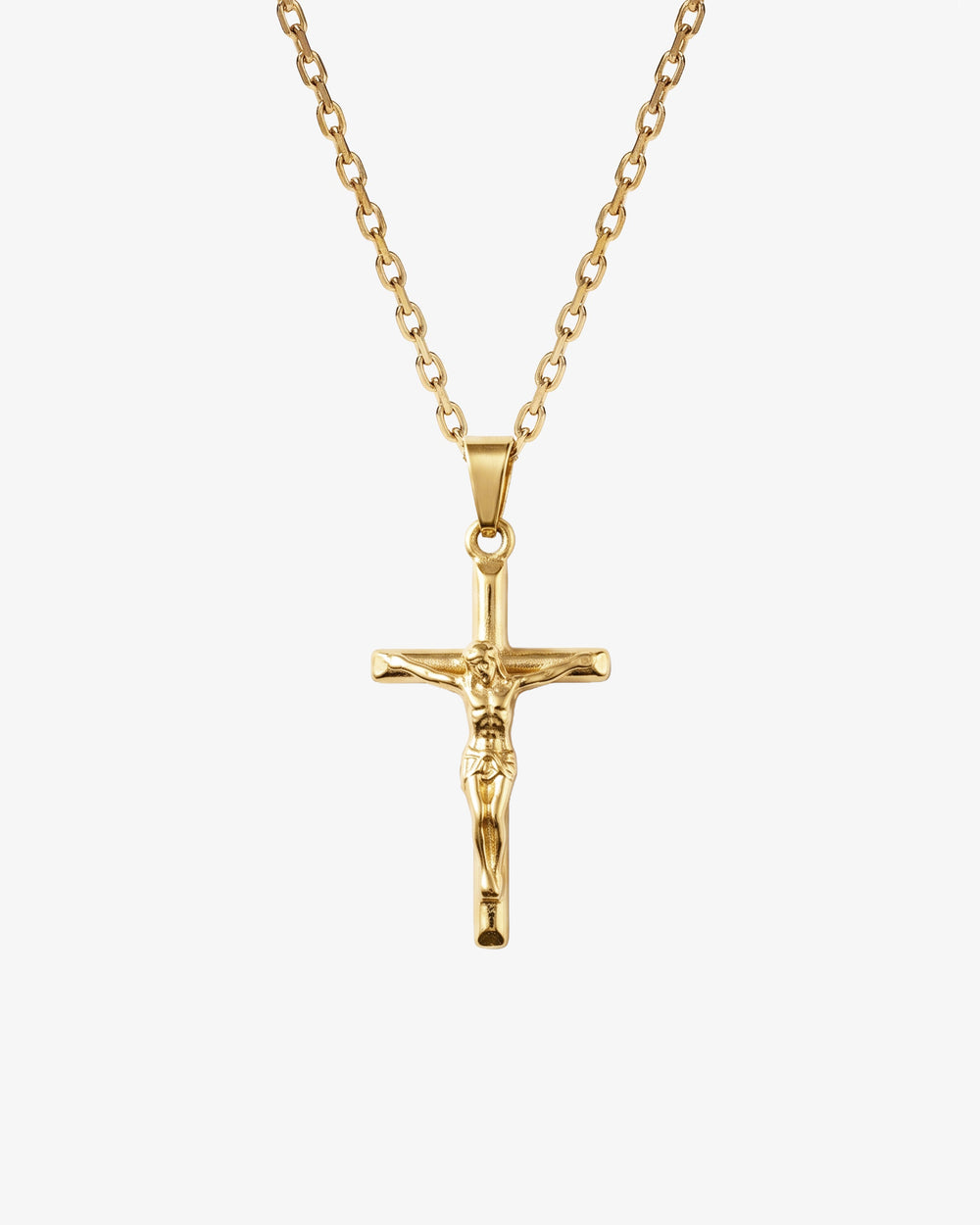 CRUCIFIX GOLD NECKLACE