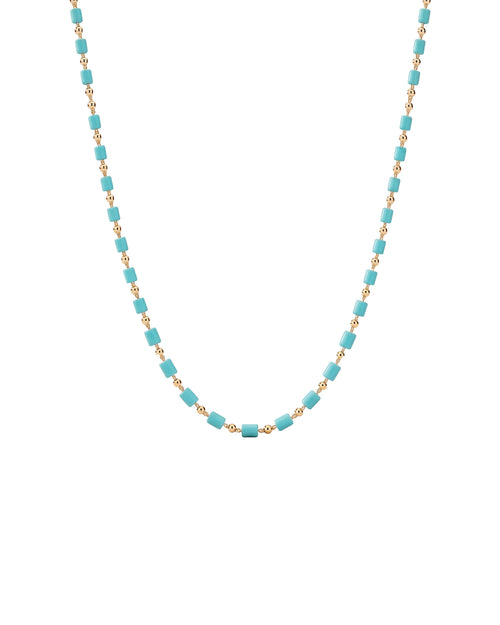 COLLAR CUBE ORO