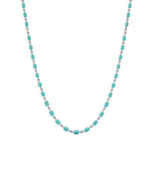 COLLAR CUBE PLATA