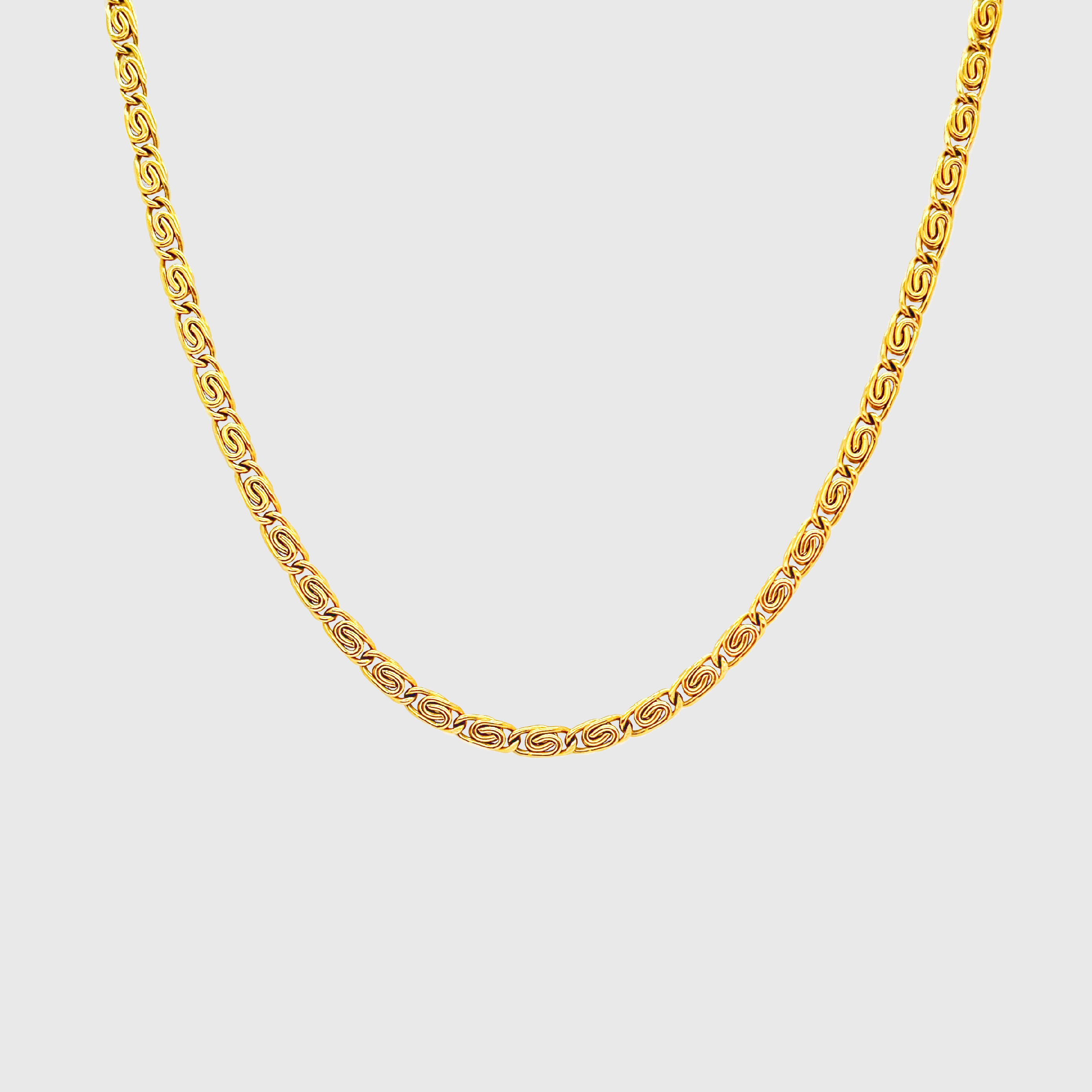 NUSA Gold Chain 18K Gold plated stainless steel chain for men