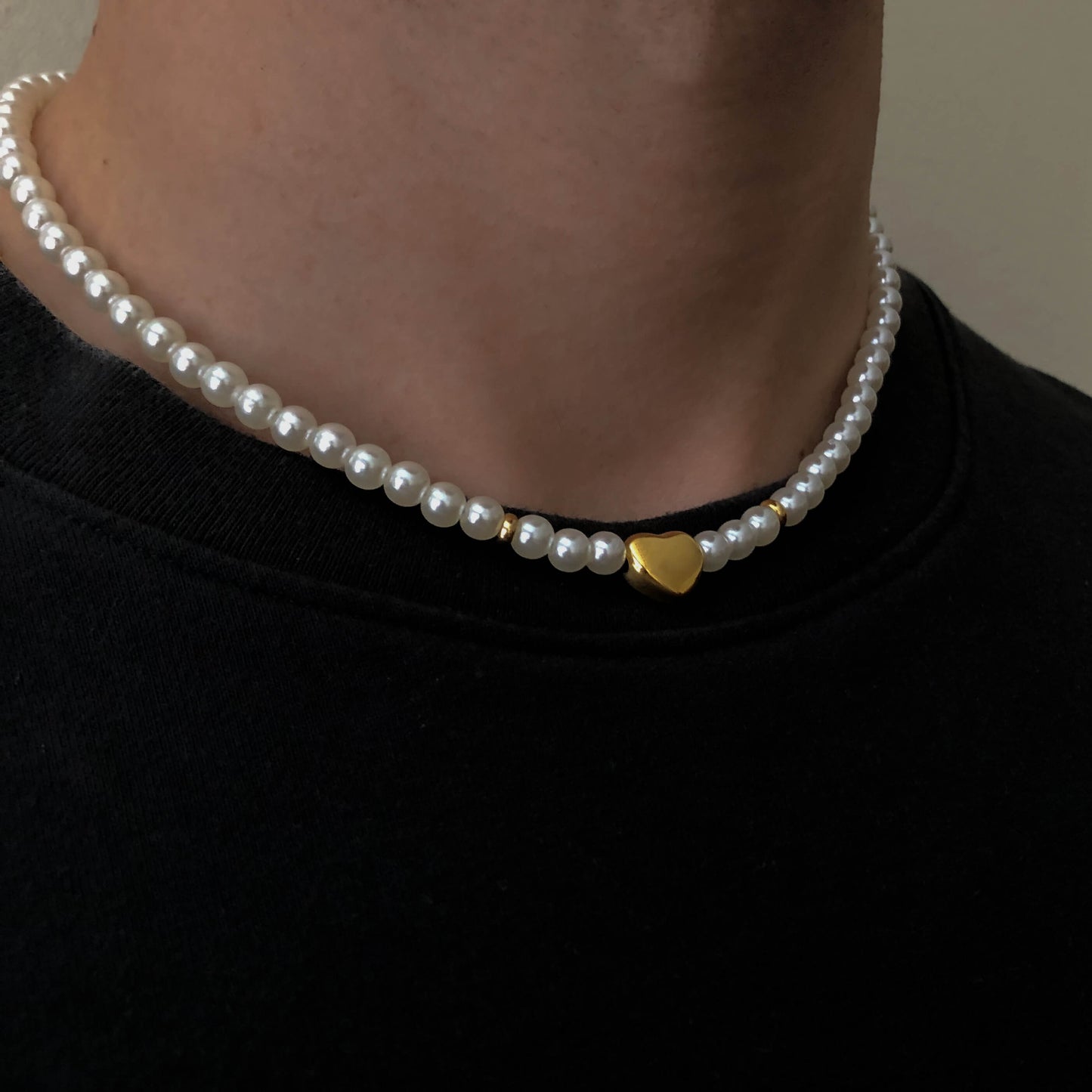EUPHORIE GOLD PEARL NECKLACE