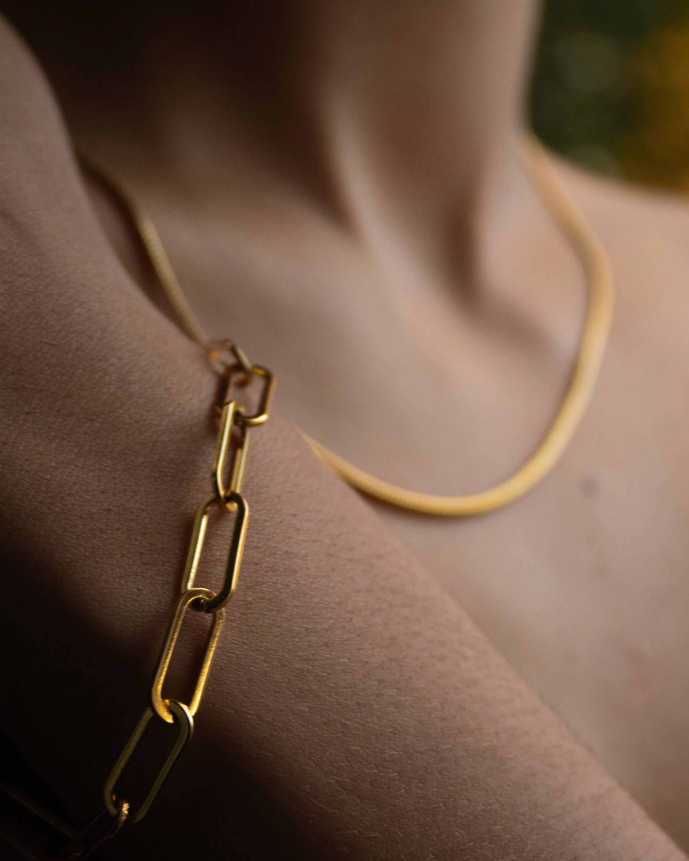 stainless steel gold bracelet